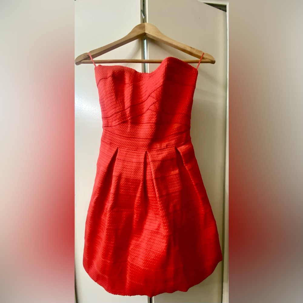 Express Strapless Party Dress